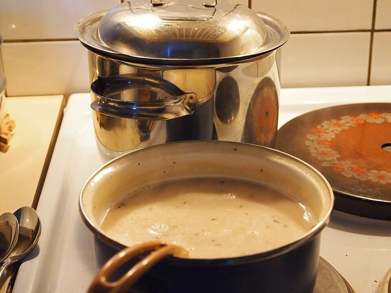 Gravy Made from Whatever Was Left in the Pan