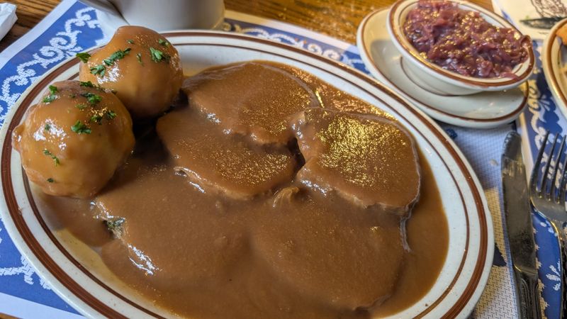 Sauerbraten And Red Cabbage