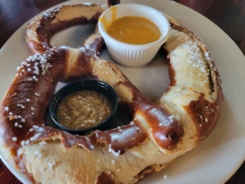 Jumbo Pretzel with Beer Cheese