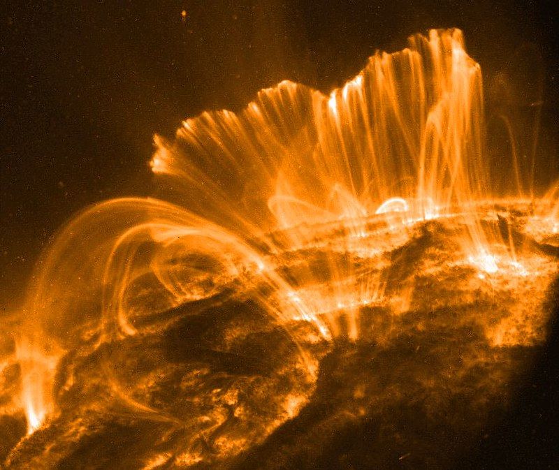 Solar radiation storms are different and matter most for astronauts and polar flights