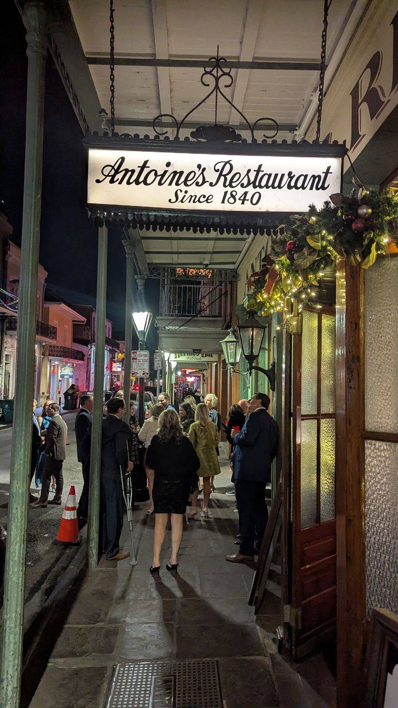 Finding Antoine's in the French Quarter