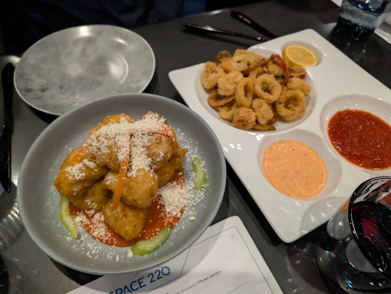 Starry Calamari and Shareable Starters