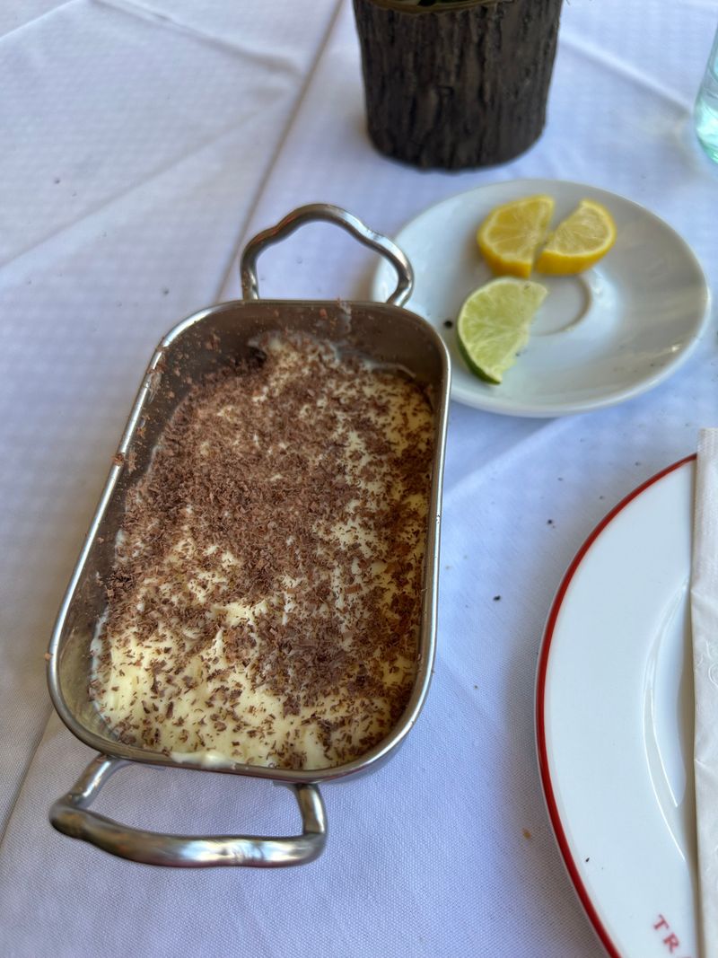 Tableside Tiramisu Show