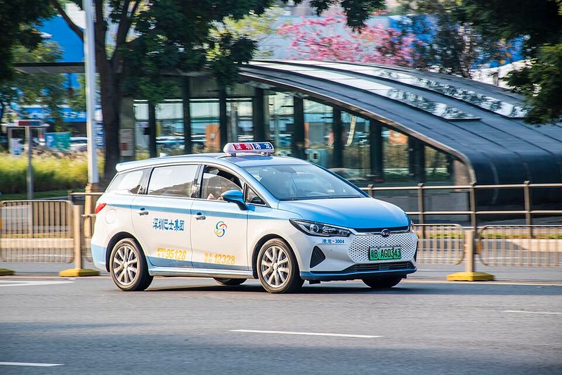 It did not stop at buses: electric taxis became part of the model