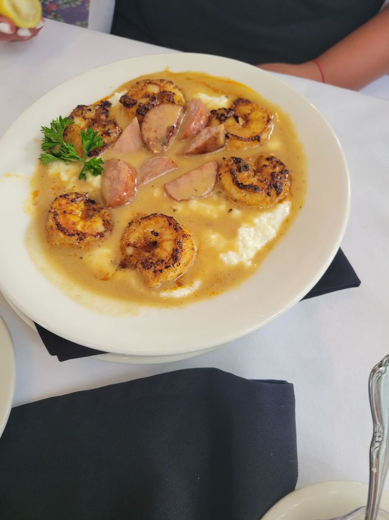 Shrimp And Grits With Gulf Soul
