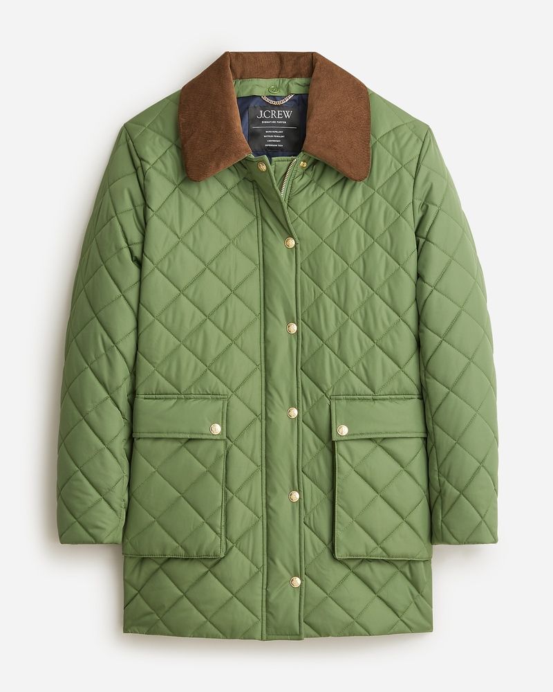 J.Crew Factory Quilted Barn Jacket