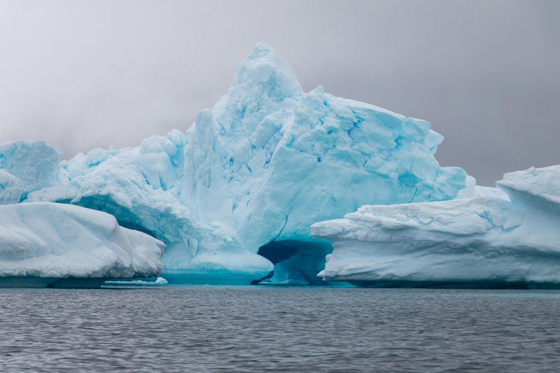 Ice Moves at Dramatically Different Speeds