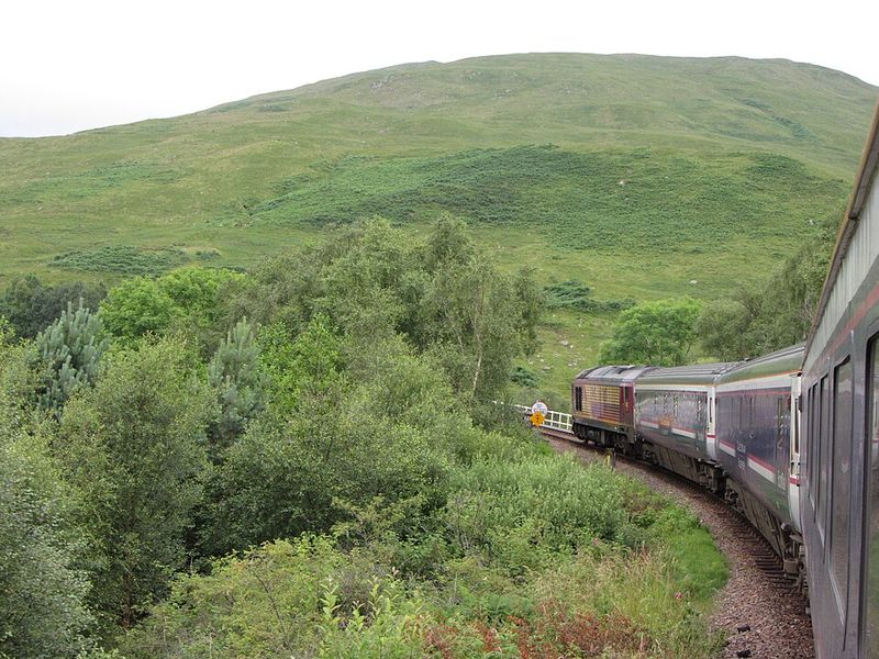 West Highland Line (Scotland): Glasgow → Fort William → Mallaig (or Glasgow → Oban)
