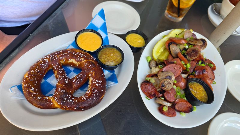 Bavarian Pretzels and Mustard Trio