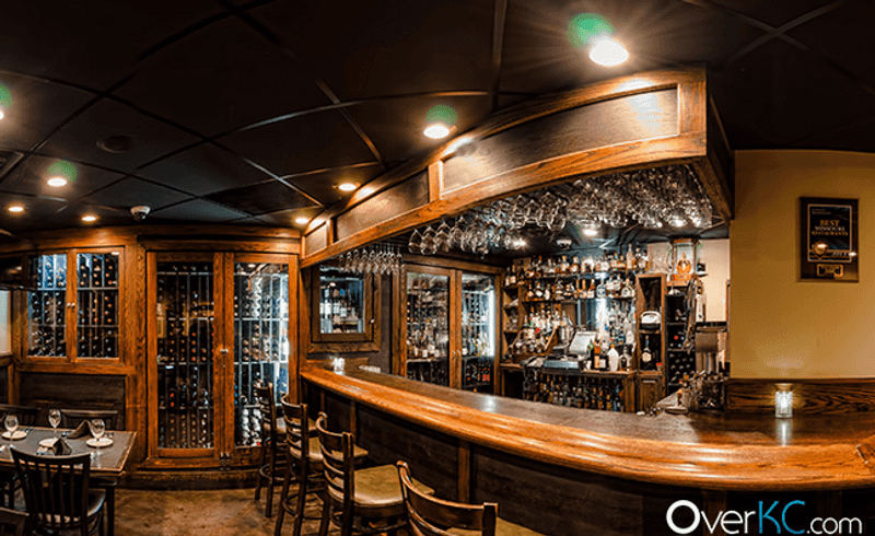 Cocktails And Italian Wine Bench