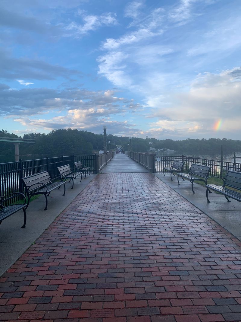 Belfast - Stroll the Harbor Walk & Rail Trail waterfront stretch