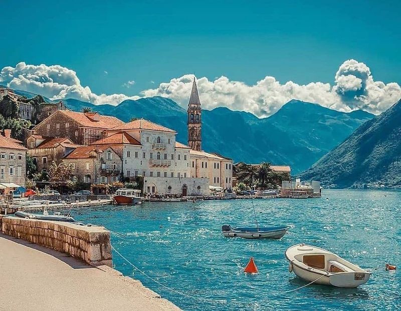 Kotor, Montenegro - A medieval town staged inside a dramatic bay