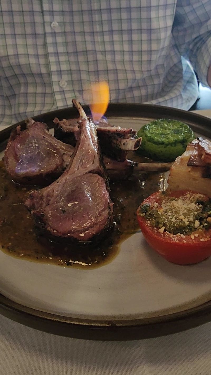 Rack of Lamb with Table Theater
