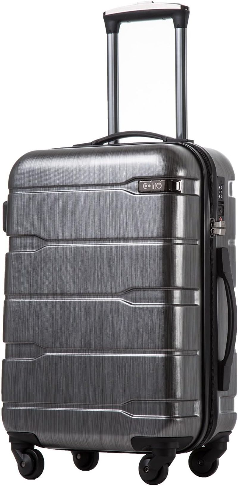 Coolife Expandable Carry-On Luggage