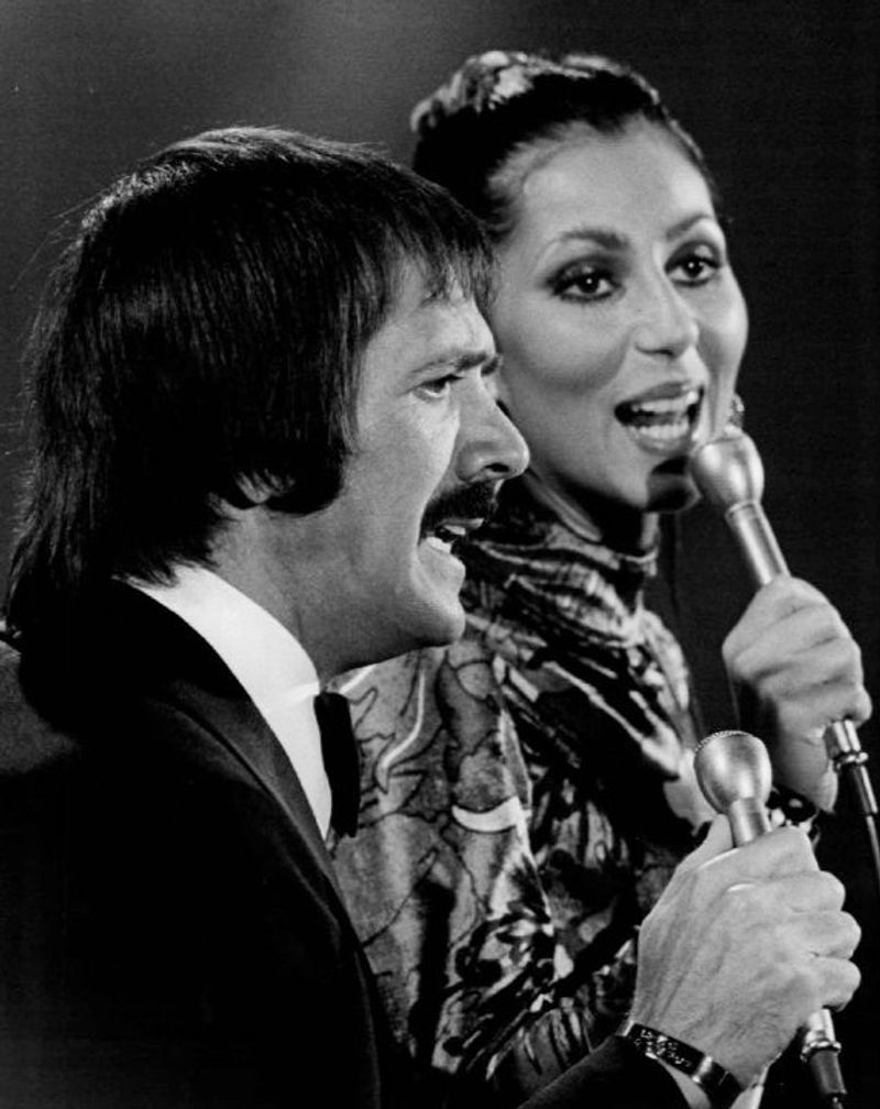 Cher Walks the Line on Network TV (The Sonny & Cher Comedy Hour, 1970s)