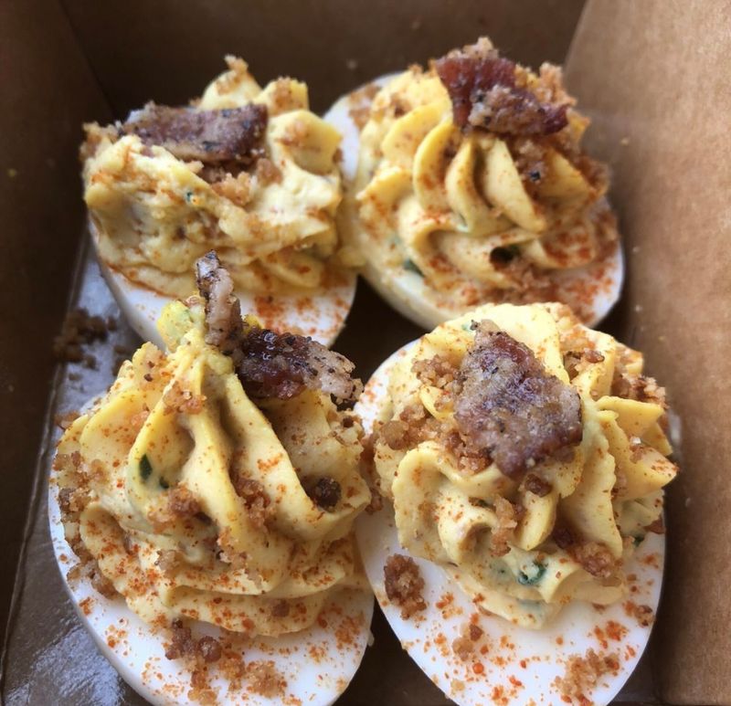 Deviled Eggs And Snackable Starters