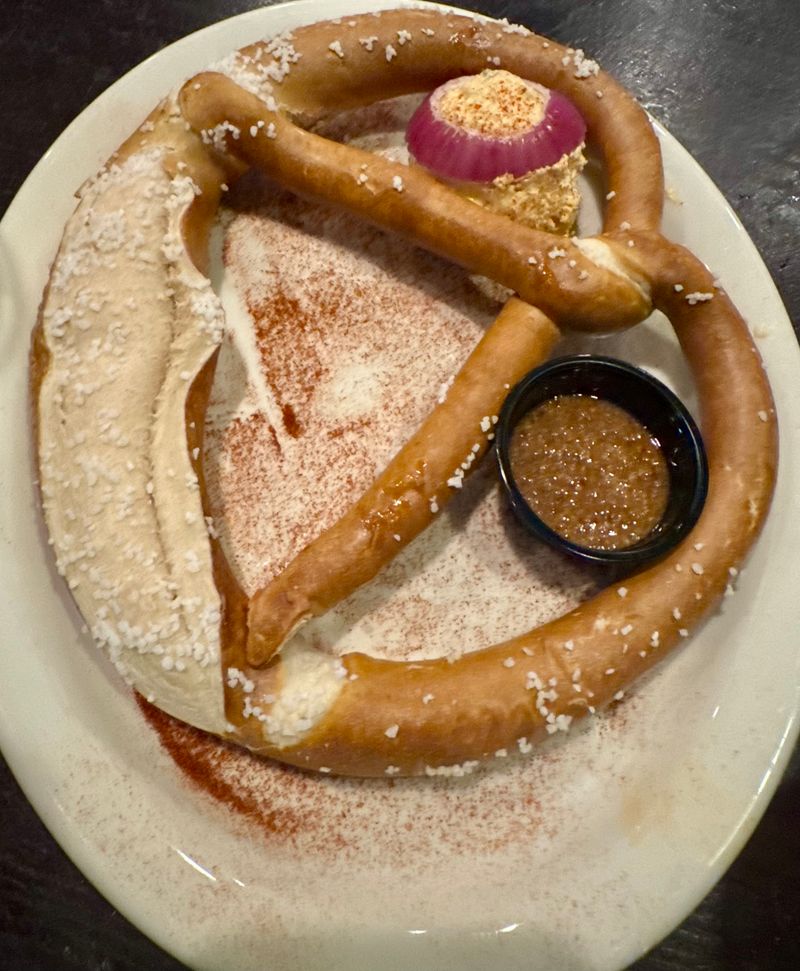 Pretzel Brot and Obatzda