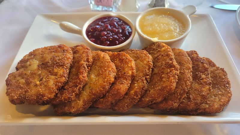 Potato Pancakes With Applesauce