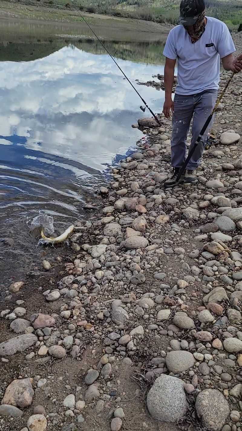 Fishing at Williams Fork Reservoir