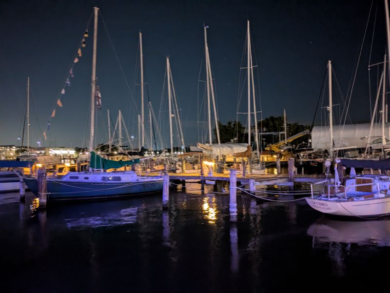 Steaks With A Harbor Backdrop