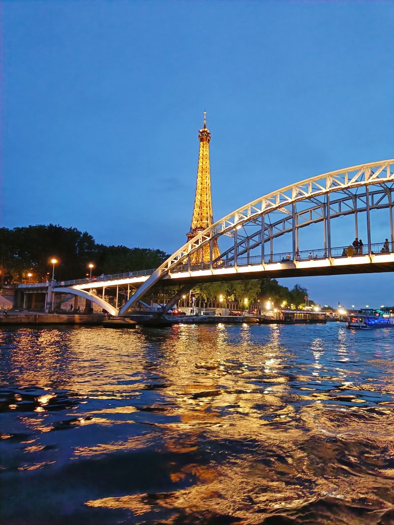 Take a Seine cruise (daytime OR after dark)