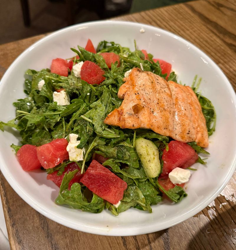 Seasonal Salmon and Seafood