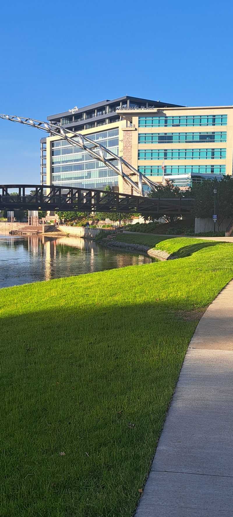 Patio Seats and River Views
