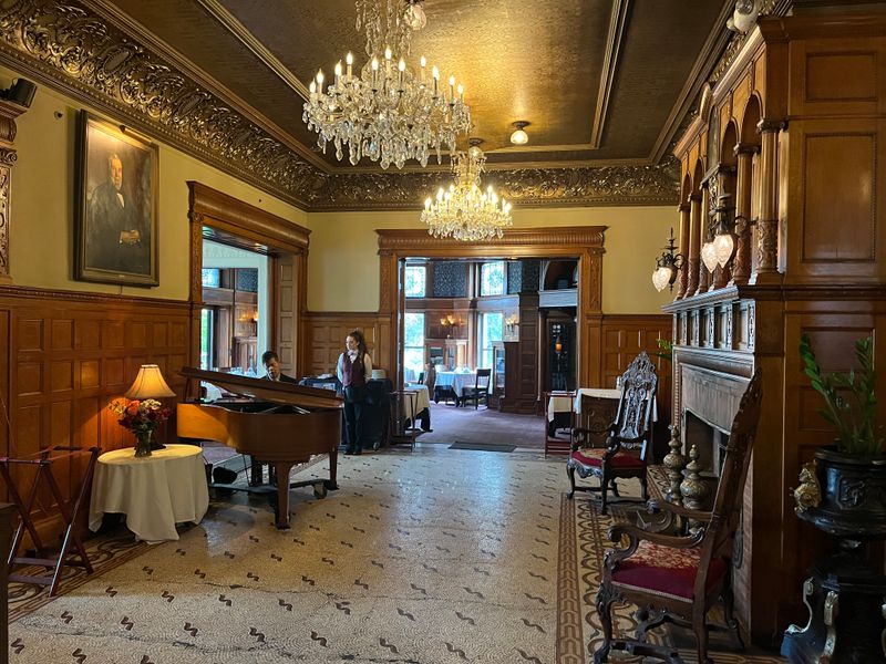 Afternoon Tea in the Music Room