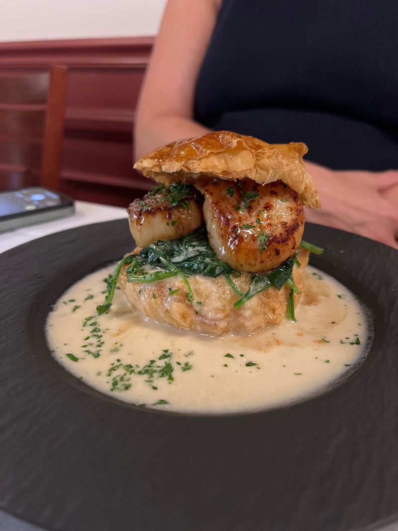 Scallops in Puff Pastry