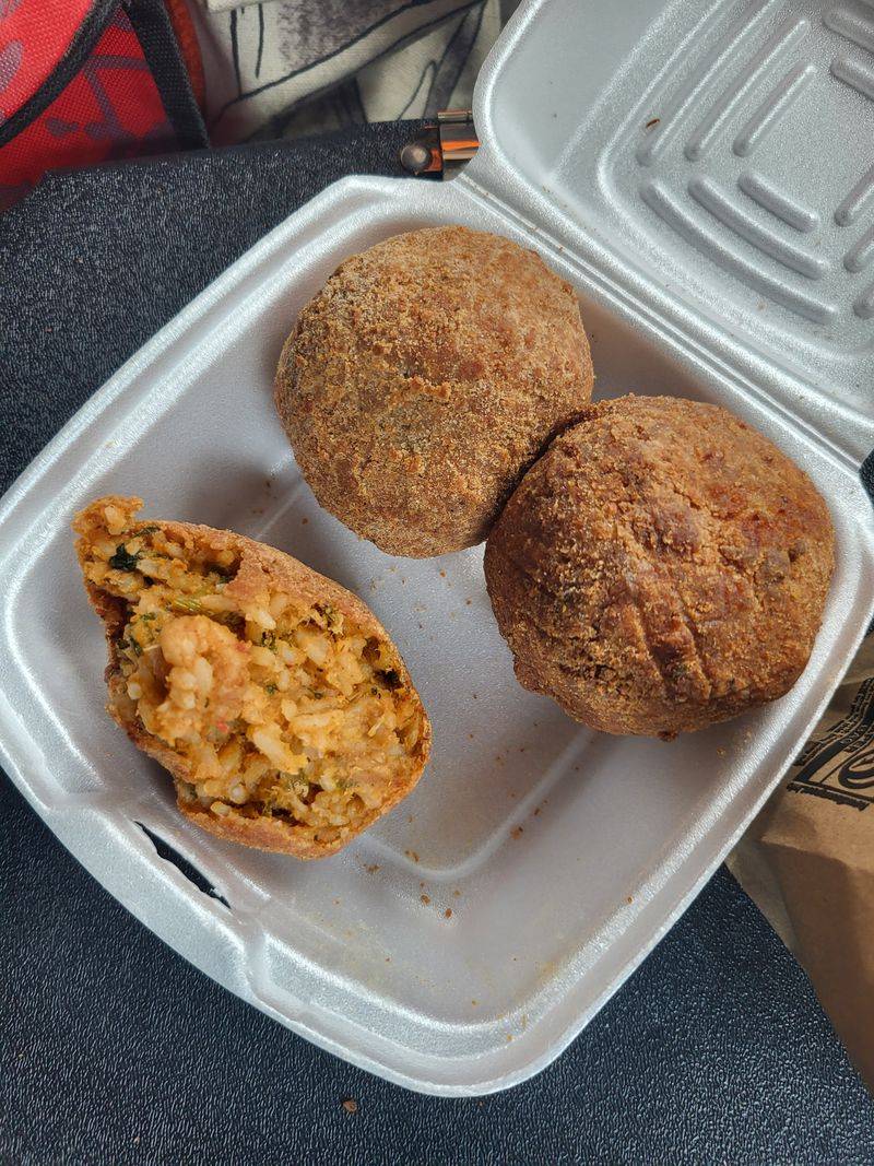 Crispy Boudin Balls With a Peppery Kick