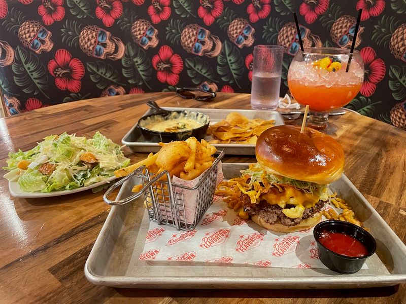 Guy Fieri Burger Build