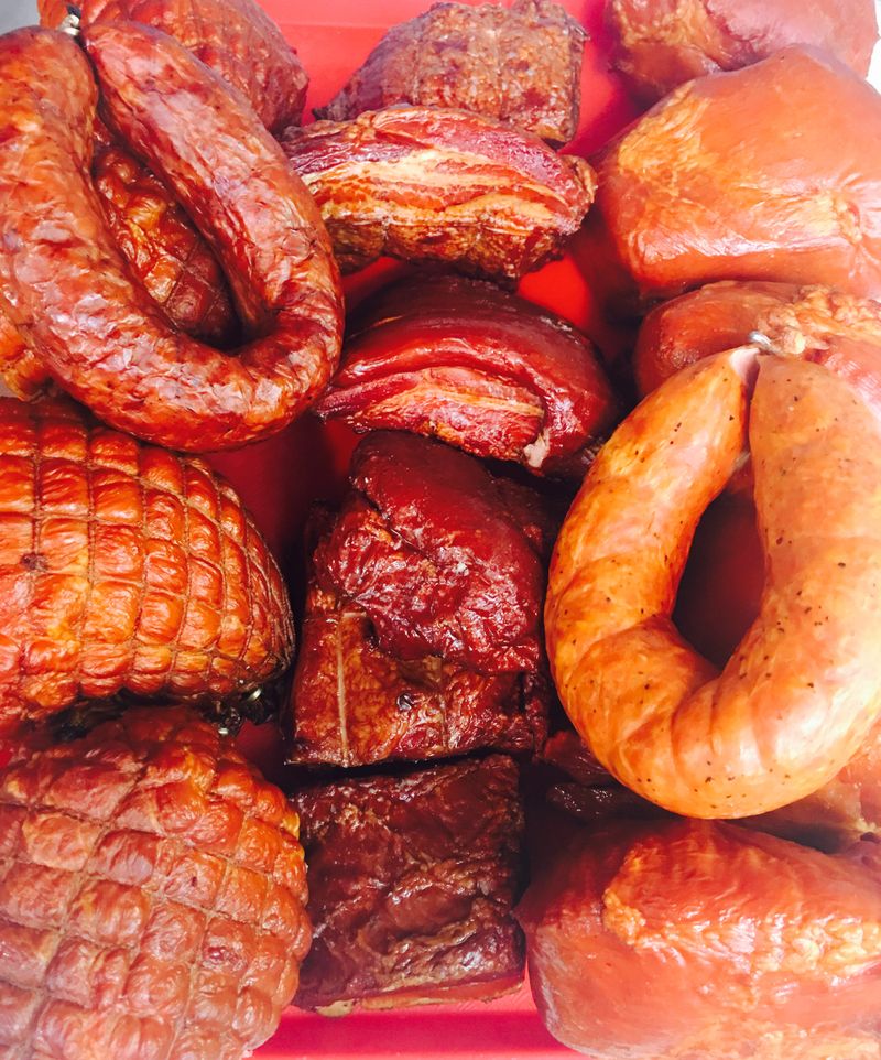 Kielbasa fresh and smoked