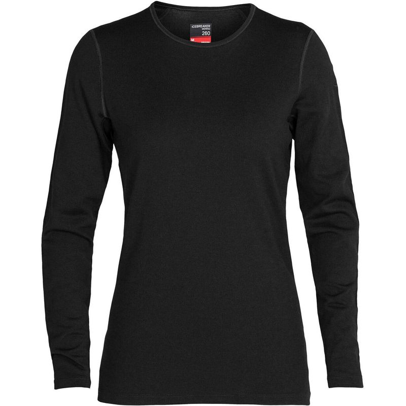 Icebreaker 260 Tech Long-Sleeve Crewe Base Layer Top