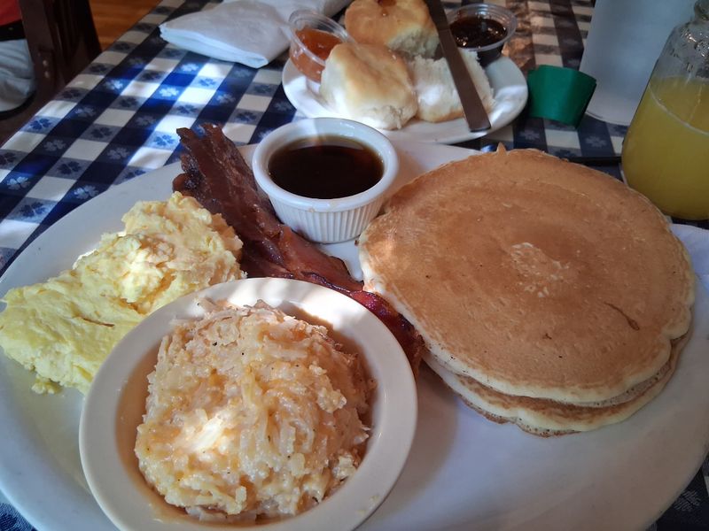 Pancakes with Sorghum and Butter