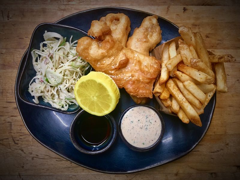Fried Walleye With Tartar
