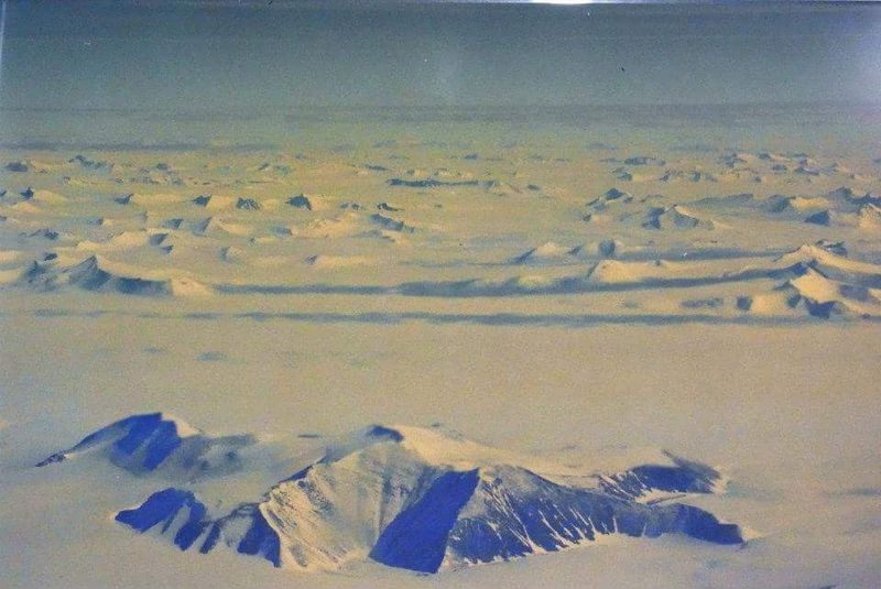 Warm Zones in the Ice