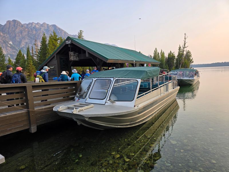 Do the Jenny Lake boat shuttle + Hidden Falls + Inspiration Point combo