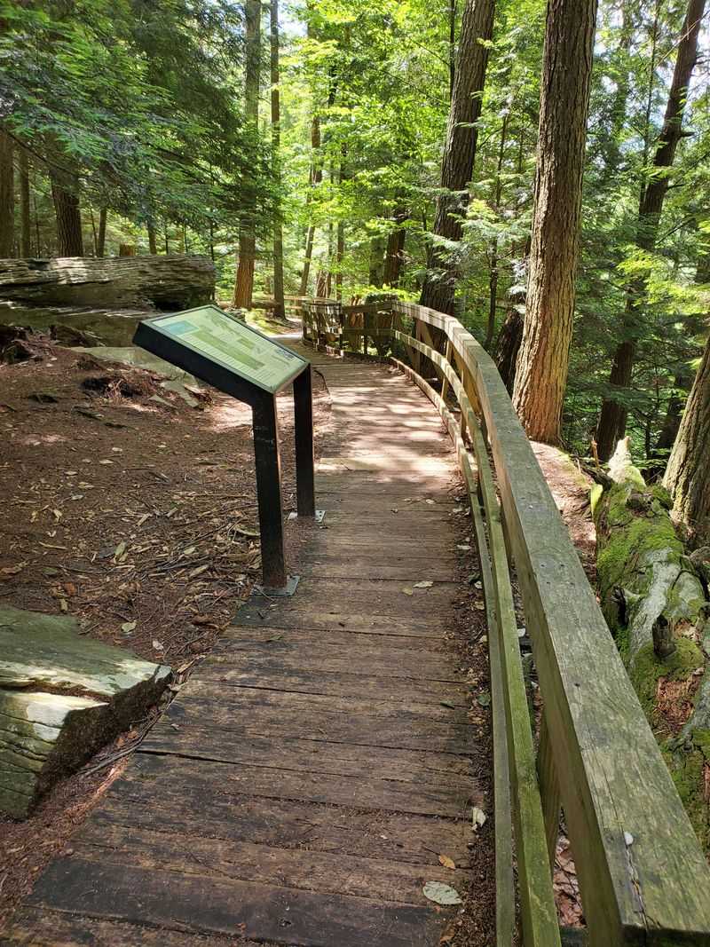 Hike a big park trail system in a small park setting (14.85 miles)