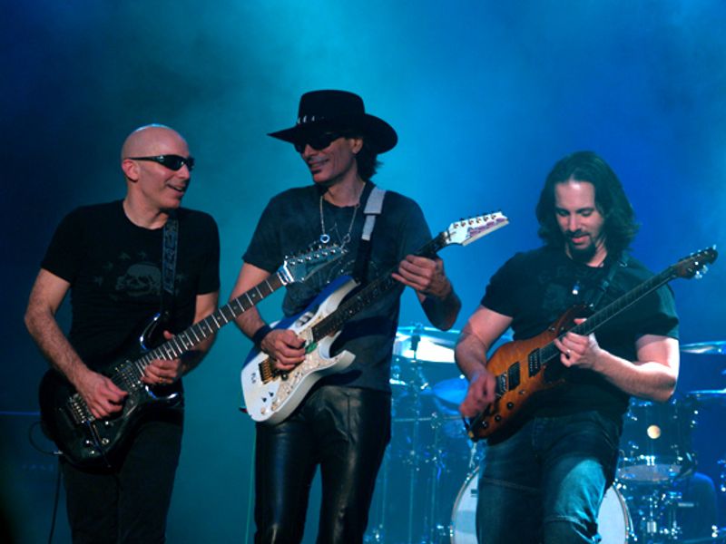15. Steve Vai / Joe Satriani (tie)