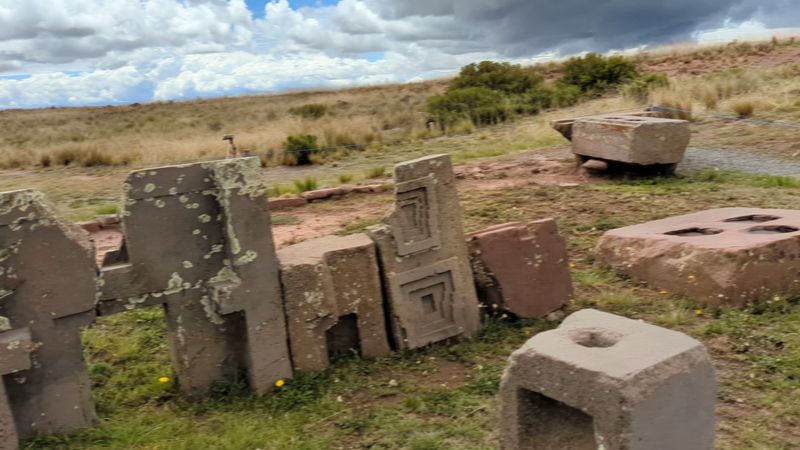 Much of the Site Was Destroyed or Displaced