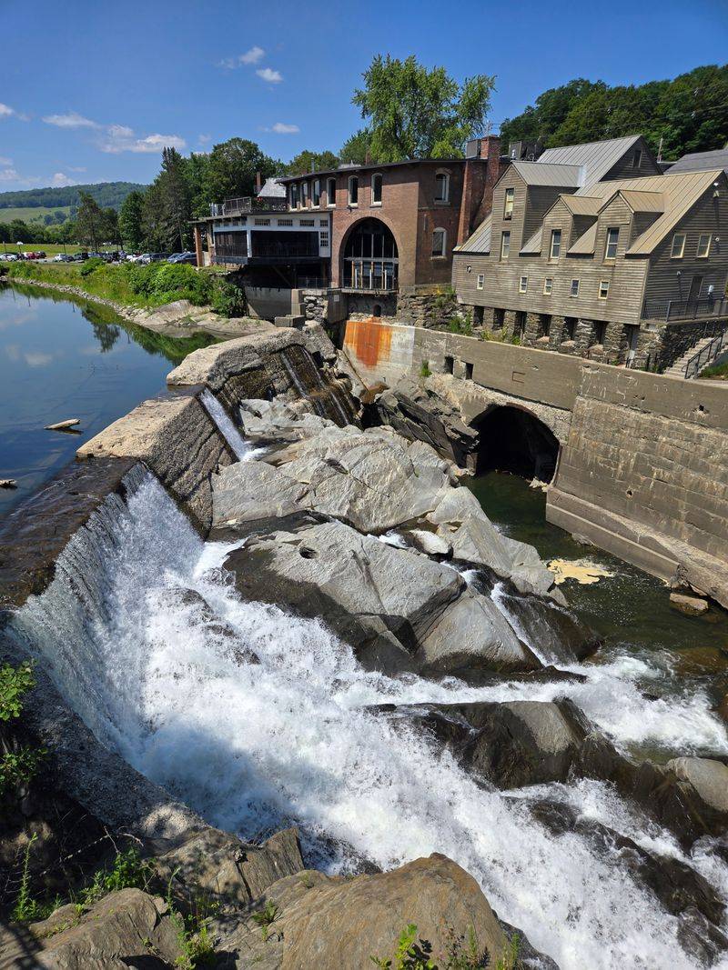 Waterfall Views From the Dining Room