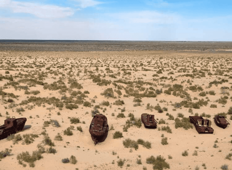 Once the Fourth-Largest Lake in the World