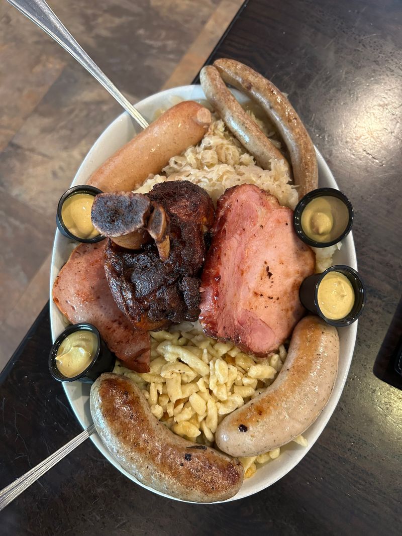 Sausage Platters and Mustard Joy