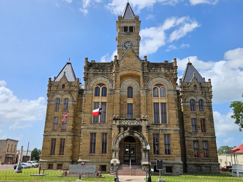 Start at the Picture-Perfect Lavaca County Courthouse