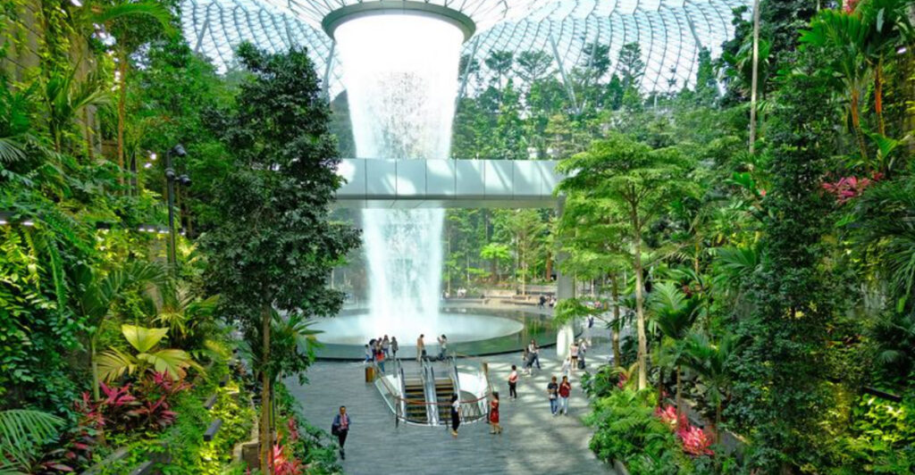 The World’s Most Stunning Airport Is Packed With Over Half a Million Plants
