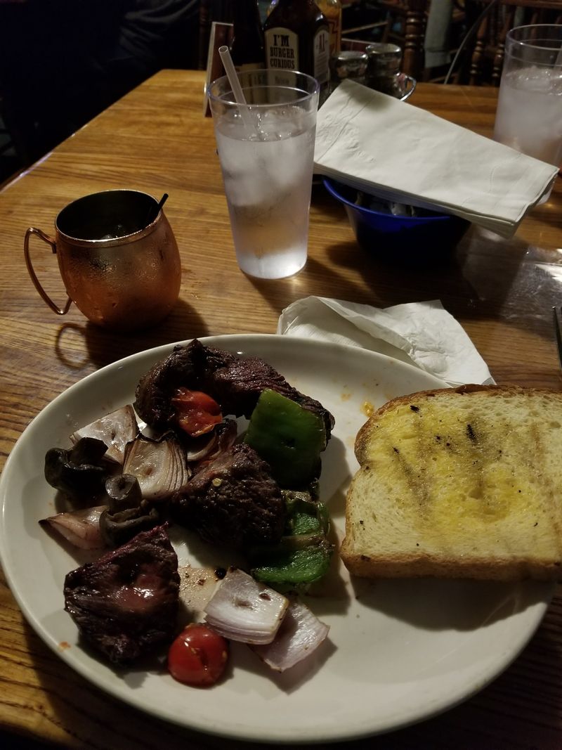 Baked potato and sides