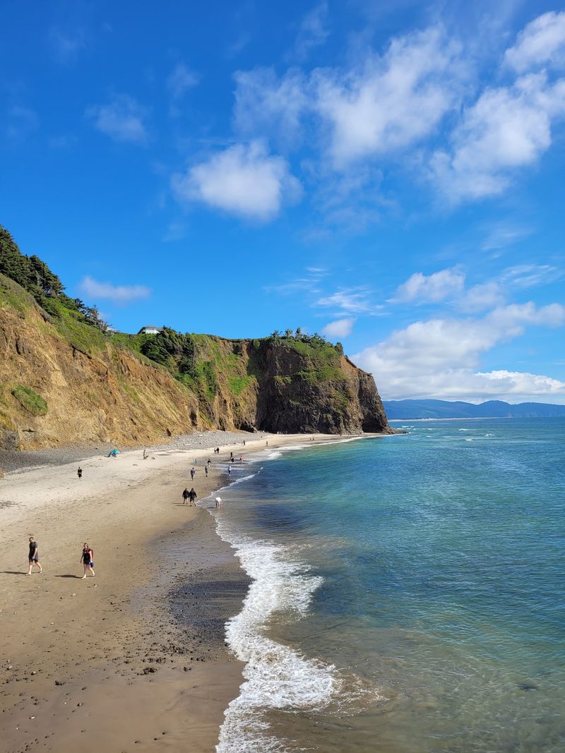The Beach Is Wide and Naturally Unspoiled