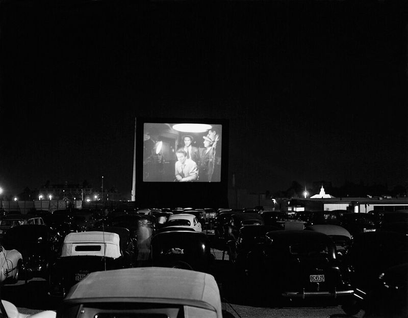 The classic drive-in theater