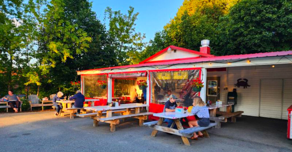 This Bangor, ME Lobster Pound Has Seafood Rolls Bigger Than Your Hand