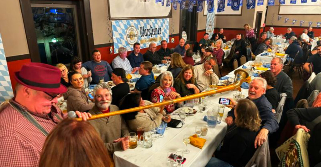 This Massachusetts Biergarten Serves Giant Pretzels and Real German Flavors